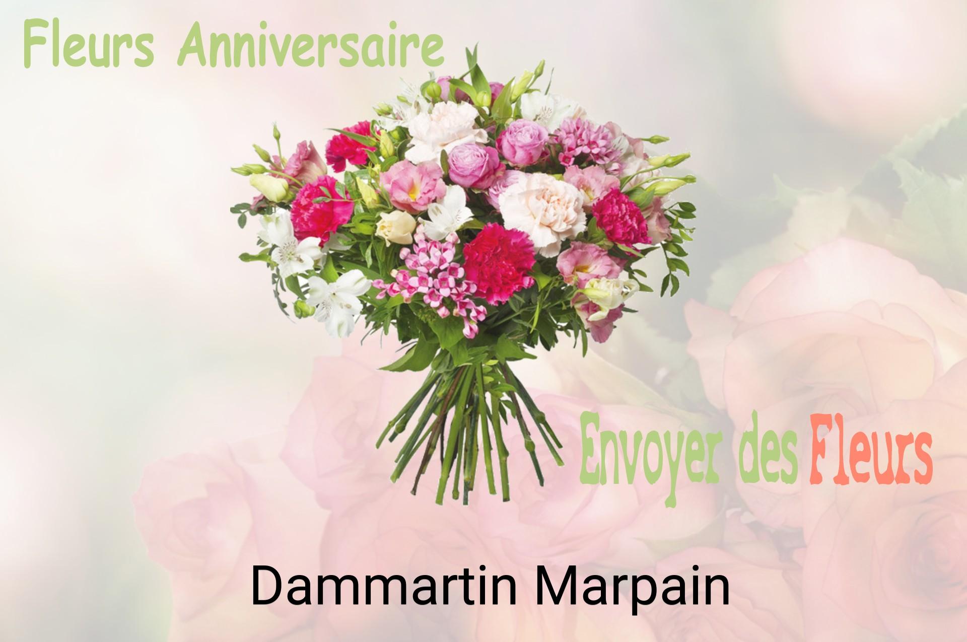 Bouquet de fleurs d’anniversaire livré à Dammartin-Marpain