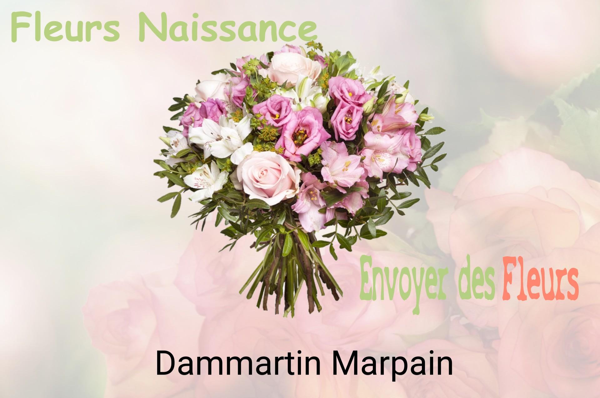 Bouquet de fleurs de naissance livré à Dammartin-Marpain